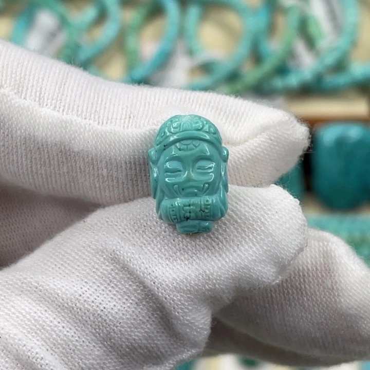 未镶嵌绿松石挂件