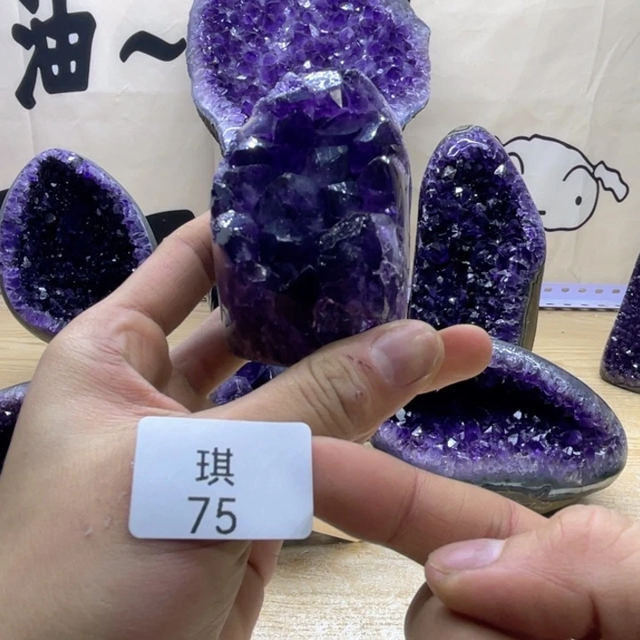 未镶嵌珠宝半成品紫晶