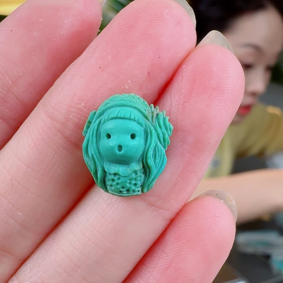 绿松石珠宝奇石未镶嵌