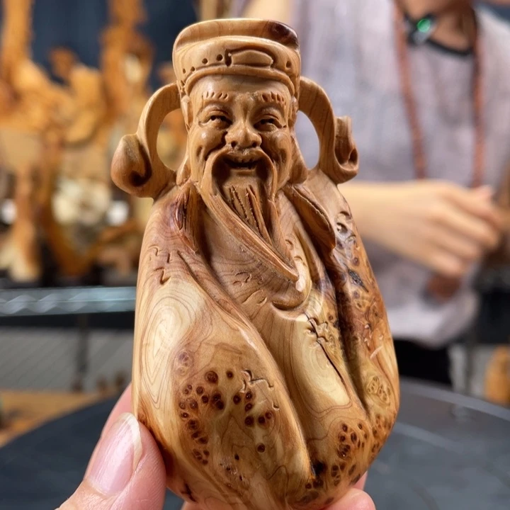 柏木（崖柏）手把件