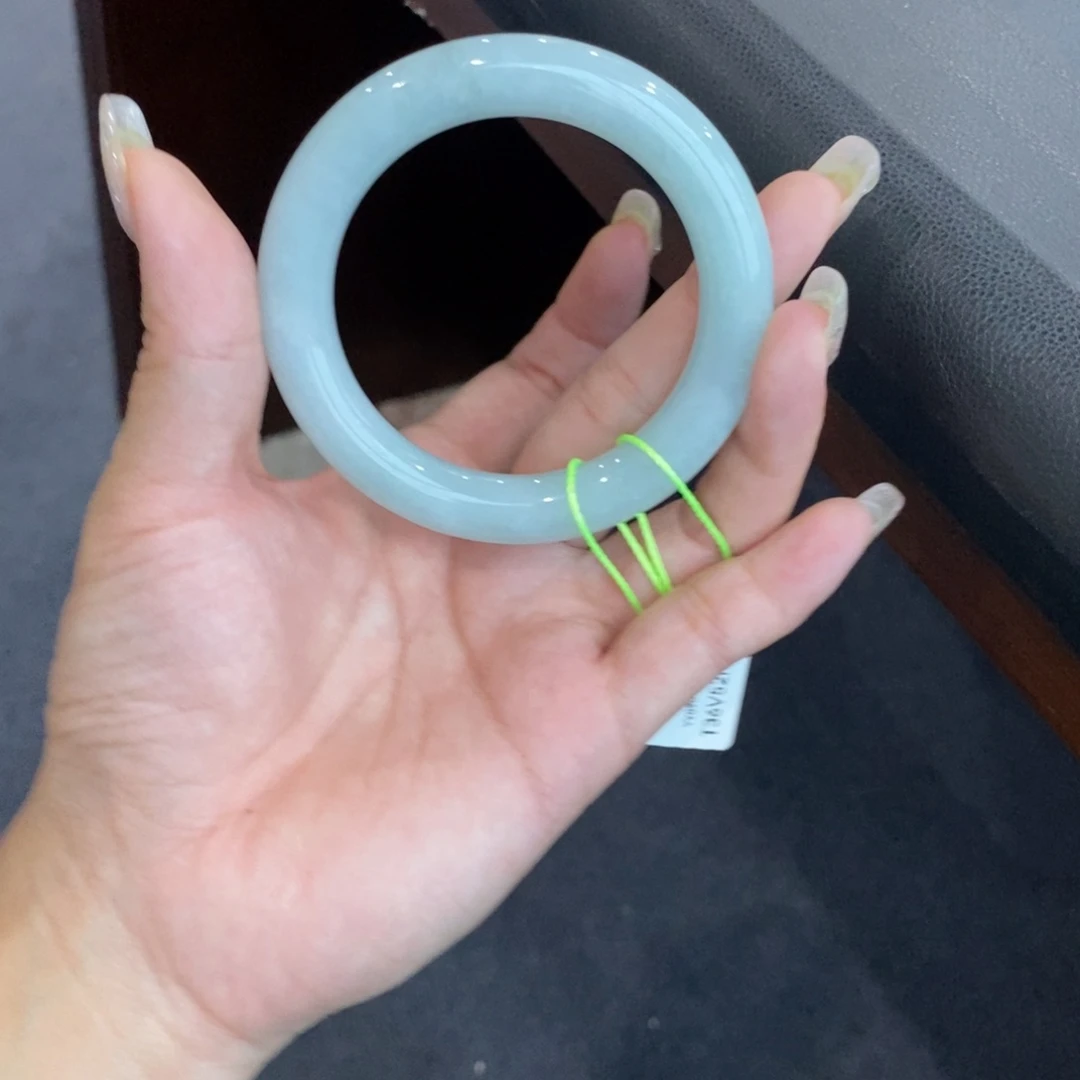 未镶嵌手镯翡翠52圆条