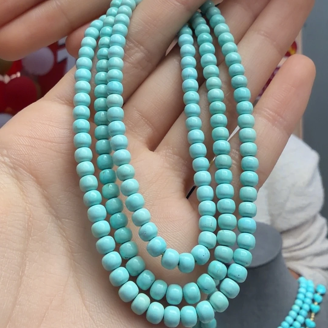 绿松石未镶嵌颈饰