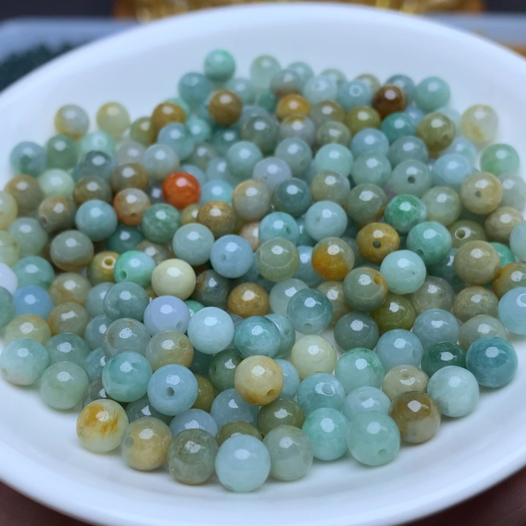【闪购商品】翡翠手链未镶嵌卡5.7冰多宝50个