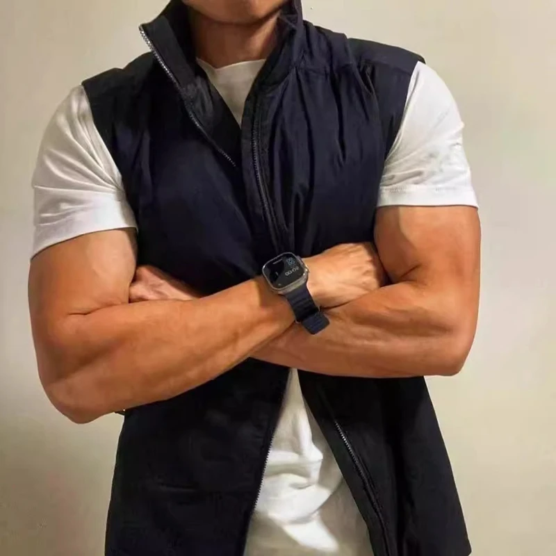 阿瞳木系列 120g/m²拒水科技棉 轻便保暖男女户外立领棉马甲背心