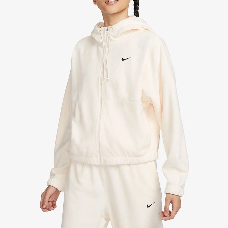 Nike耐克正品Therma-FIT One女子摇粒绒连帽外套FB5639-110