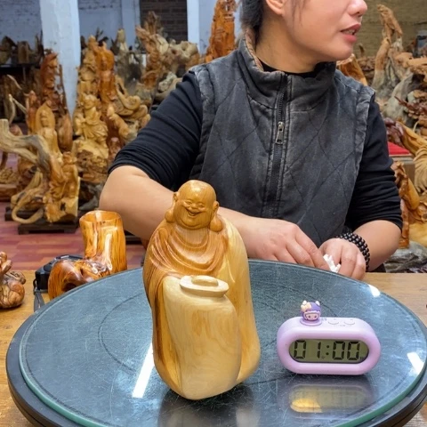 柏木（崖柏）口*糖太行崖柏陈化料摆件