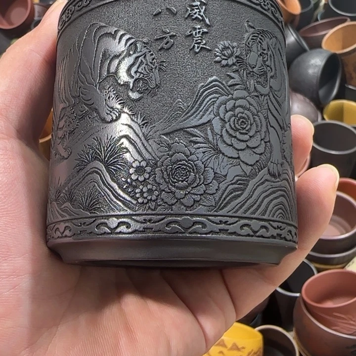 茶杯紫砂全手工制作工艺
