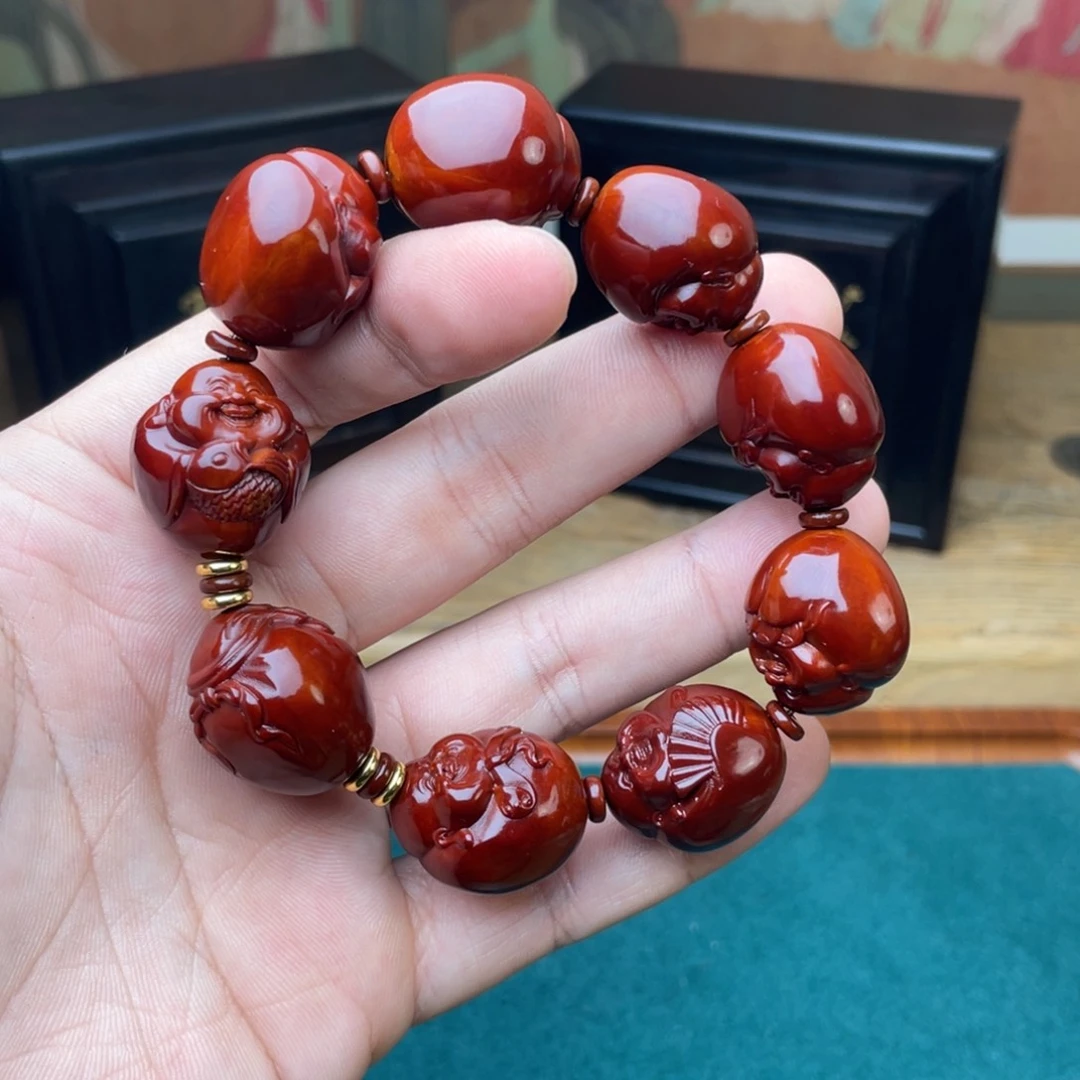 橄榄核手串近**平弥勒表弟回血王