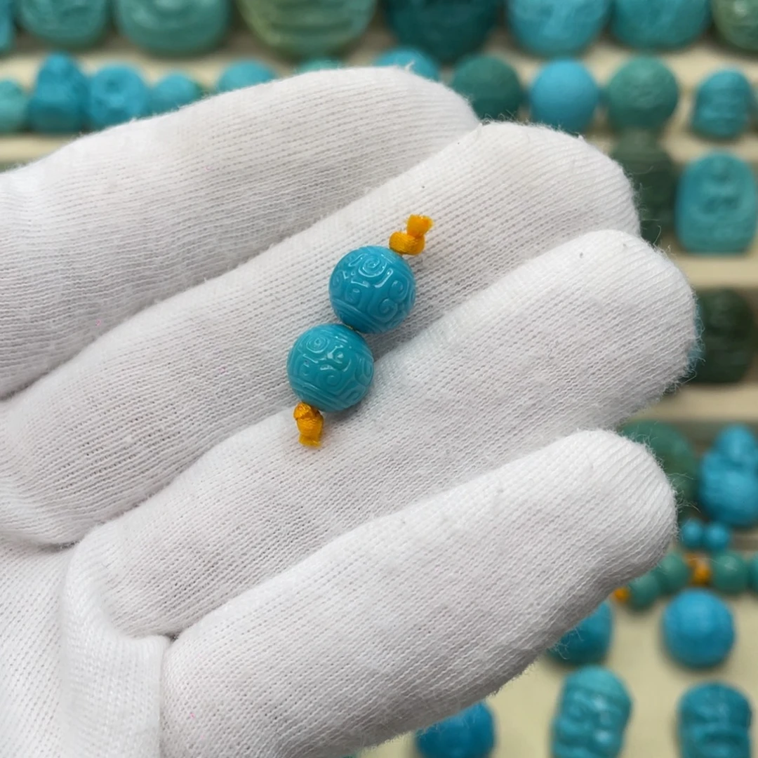 绿松石未镶嵌颈饰卡9