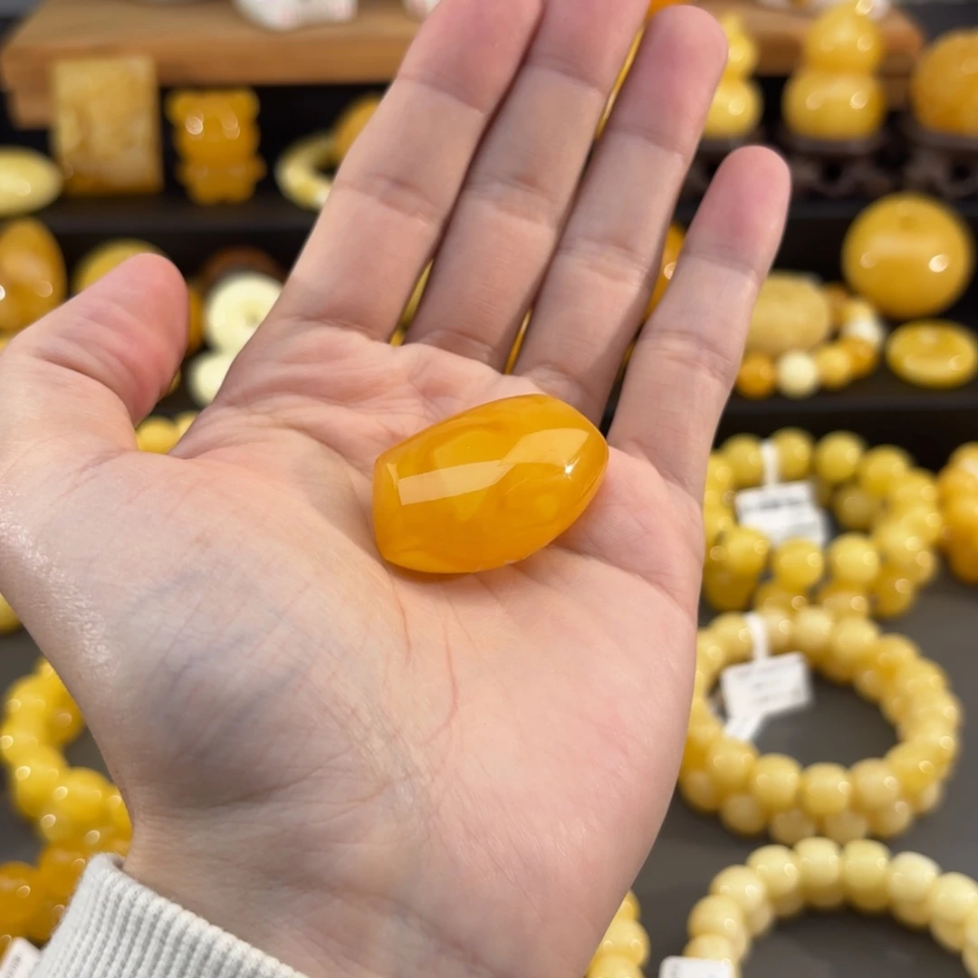 琥珀未镶嵌裸石琥珀蜜蜡