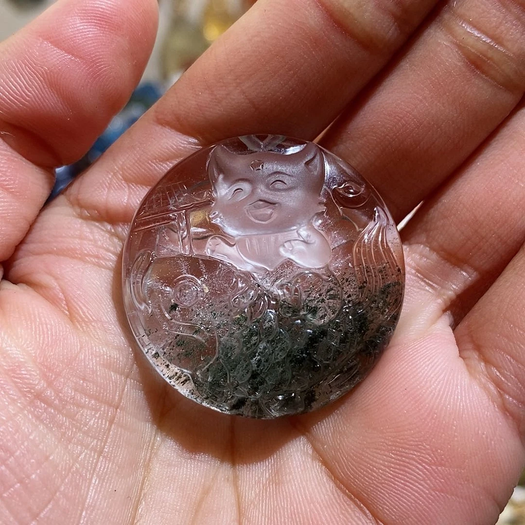 水晶颈饰未镶嵌雨*子水晶