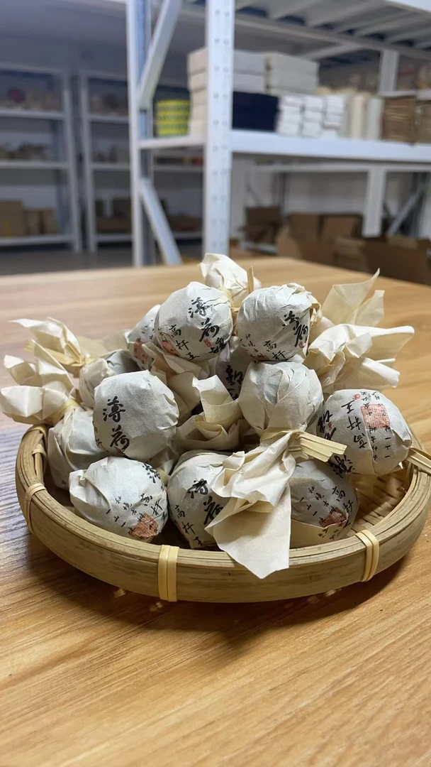 云南普洱茶薄荷塘古树龙珠3颗