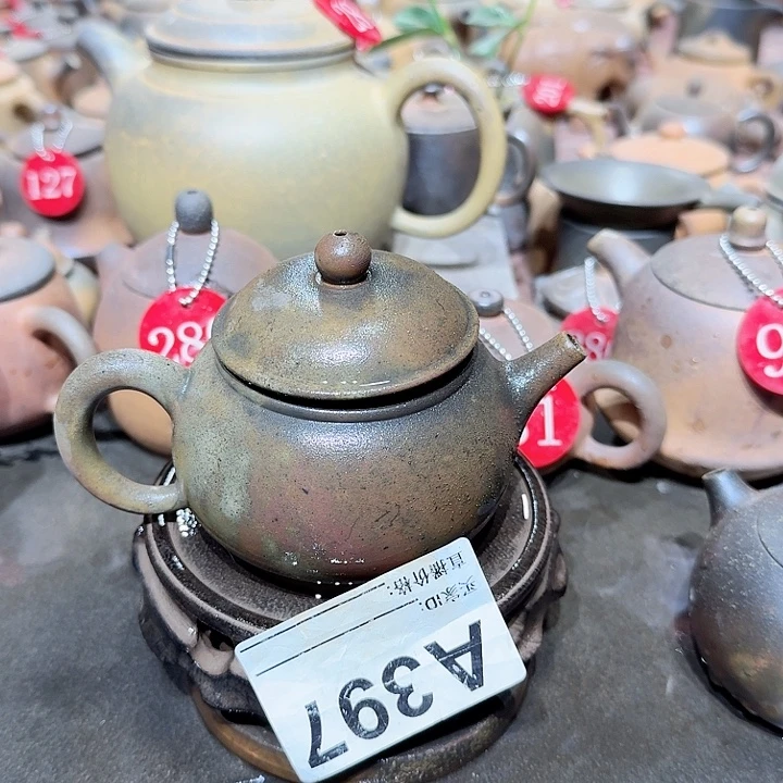 茶壶紫砂坭兴陶柴烧