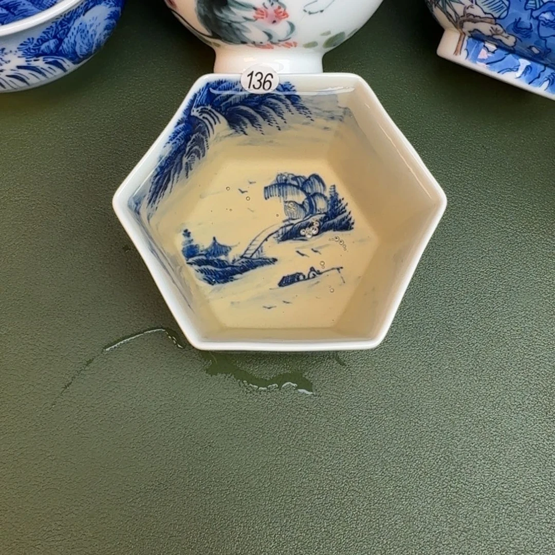 彦祖纯手工手绘茶具136