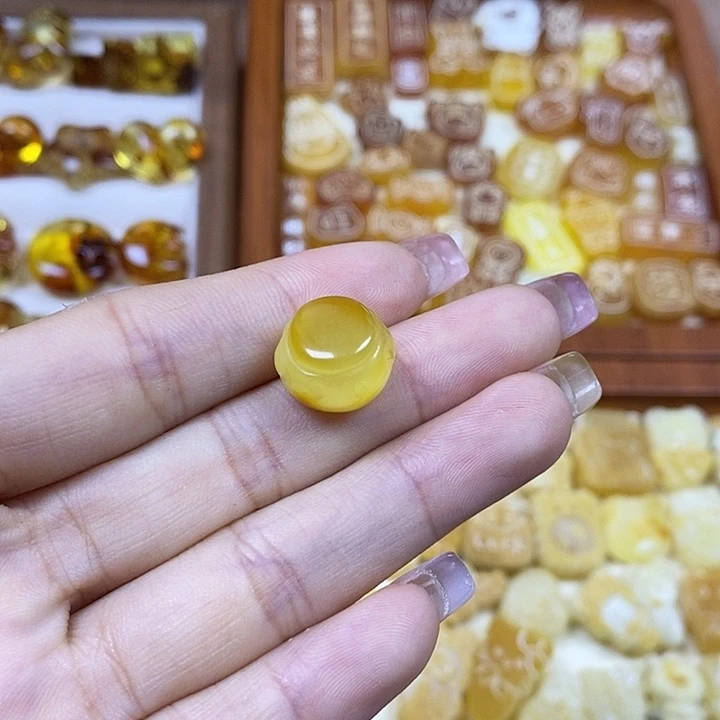 吊坠橄榄核蜂蜜罐75