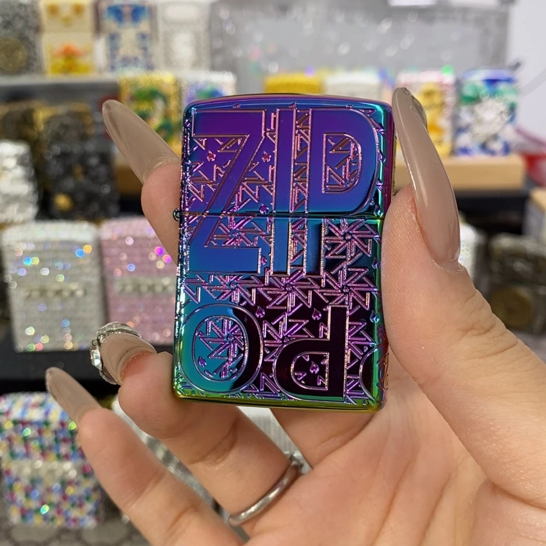 镜面铜Zippo标打火机