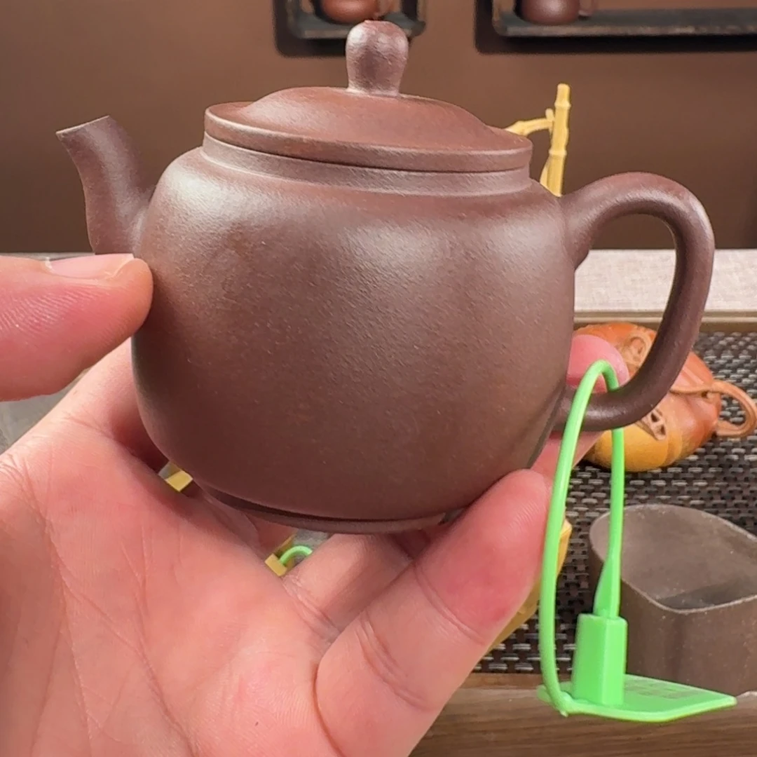 茶壶紫砂紫切泥墨林