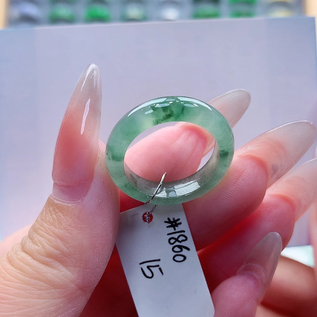 翡翠未镶嵌戒指缅甸A货