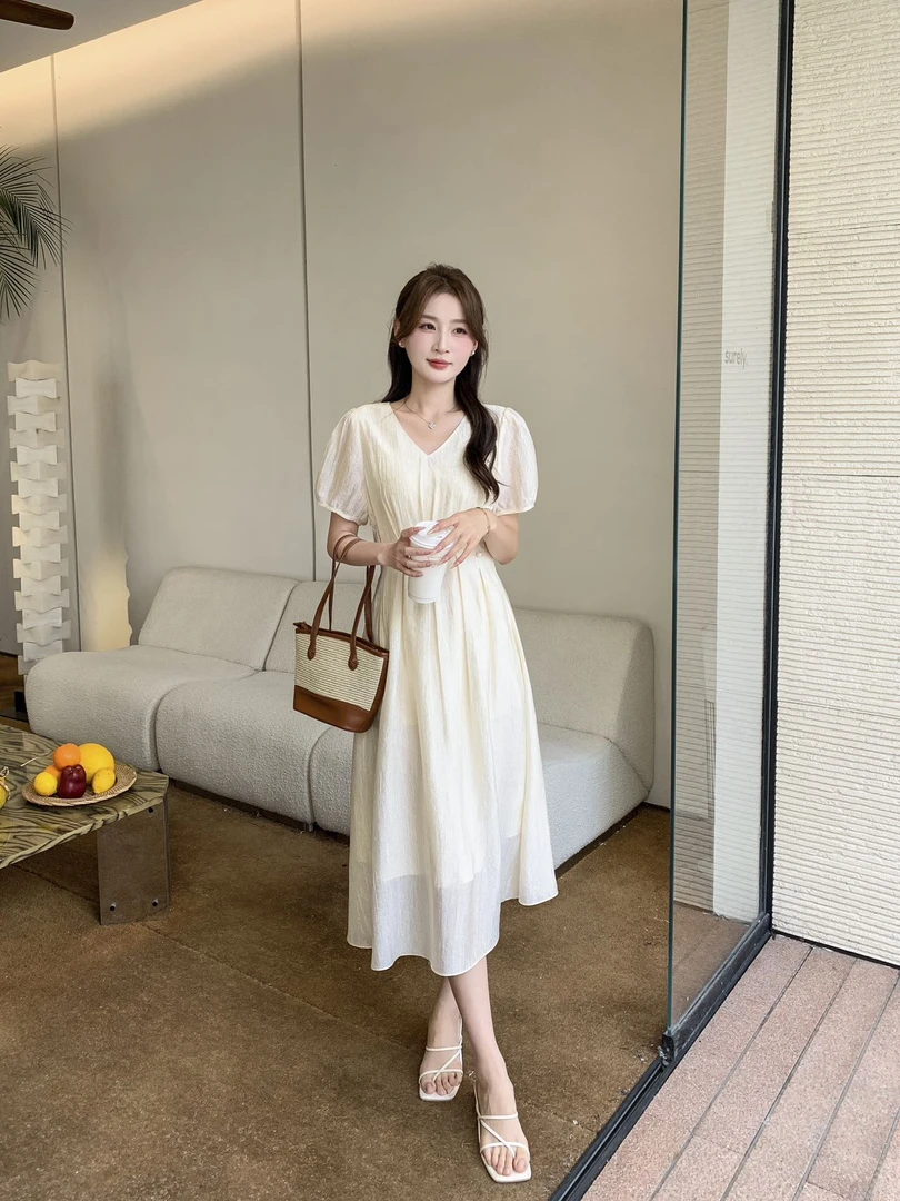 【锦衣服饰】DY 895（067）夏季新款韩版时尚气质瘦收腰显瘦钉珠裙子