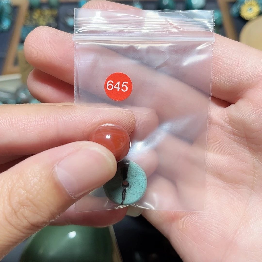 D***o未镶嵌圆珠桶珠老型手串！！玛瑙/玉髓