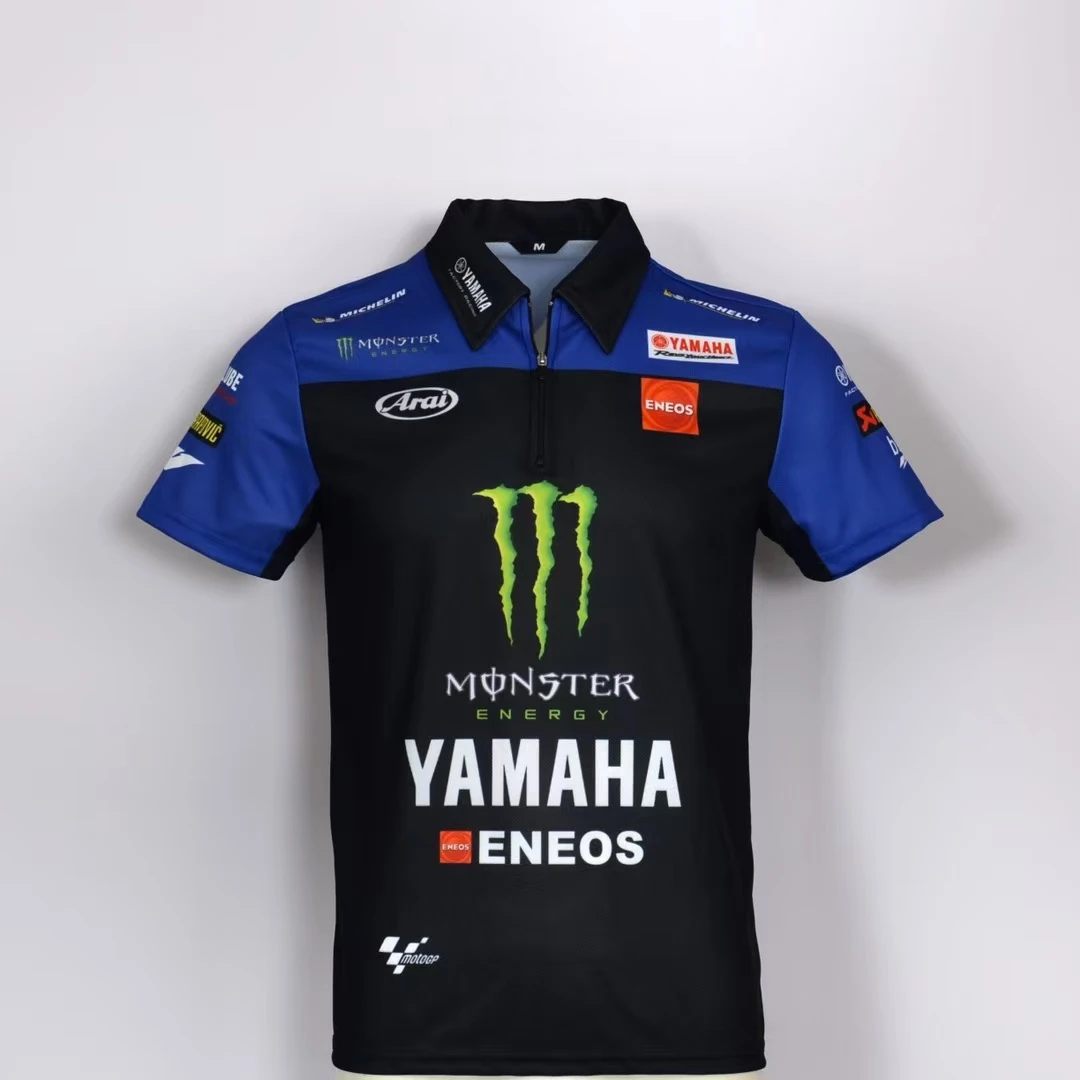 曼岛TT短袖达喀尔T恤MotoGP车队服赛车服厂队Polo衫定制速干透气