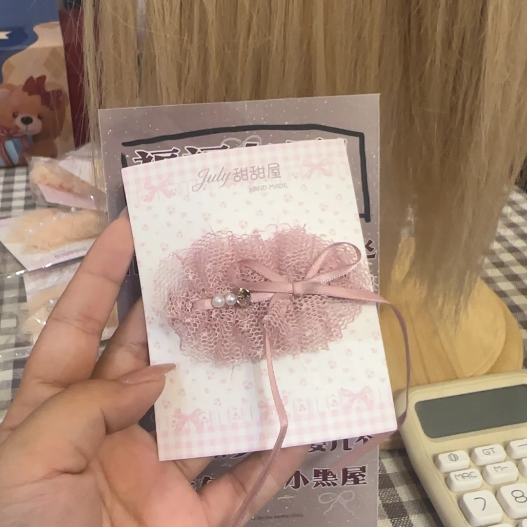 布艺非金属手作发饰