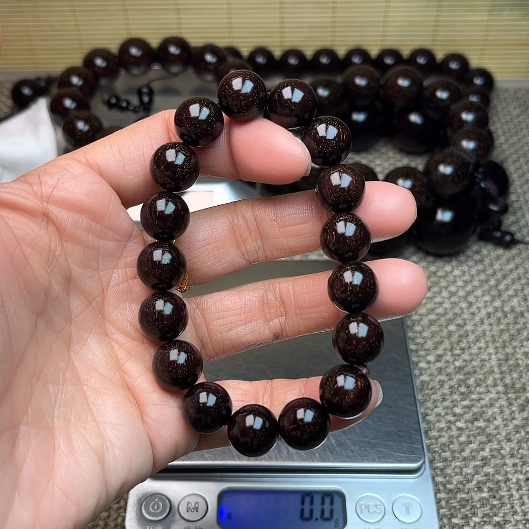 檀香紫檀（小叶紫檀）1.2 17颗 满星