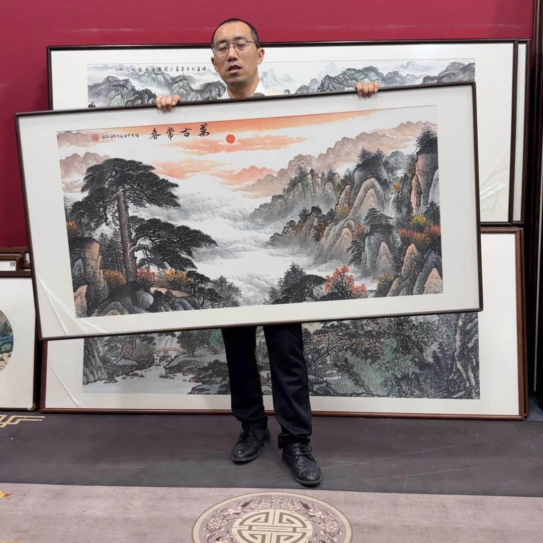 国画手绘作品160/80