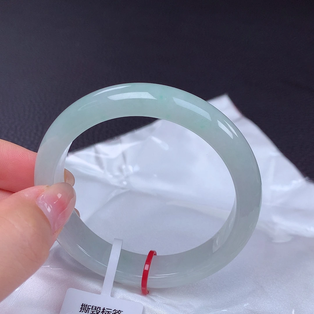 翡翠手镯未镶嵌56圈口436031