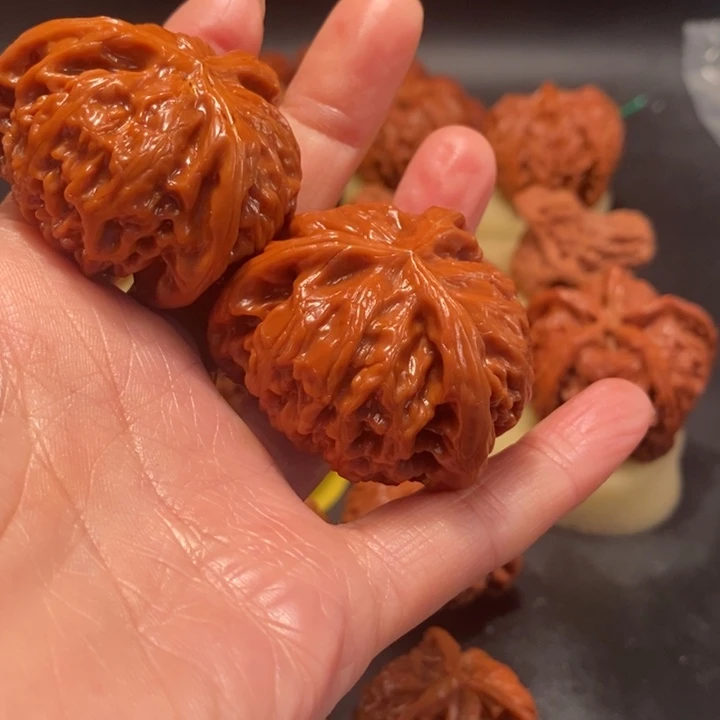 熊***2吊坠文玩核桃工艺核桃