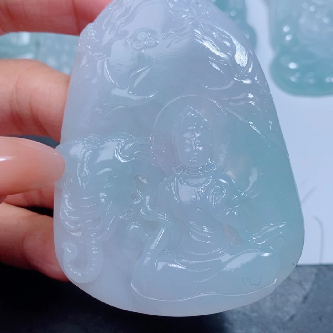 定制翡翠翡翠吊坠未镶嵌