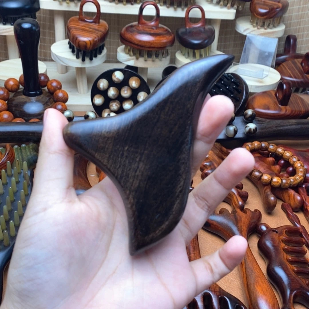 紫光檀加厚三角雀