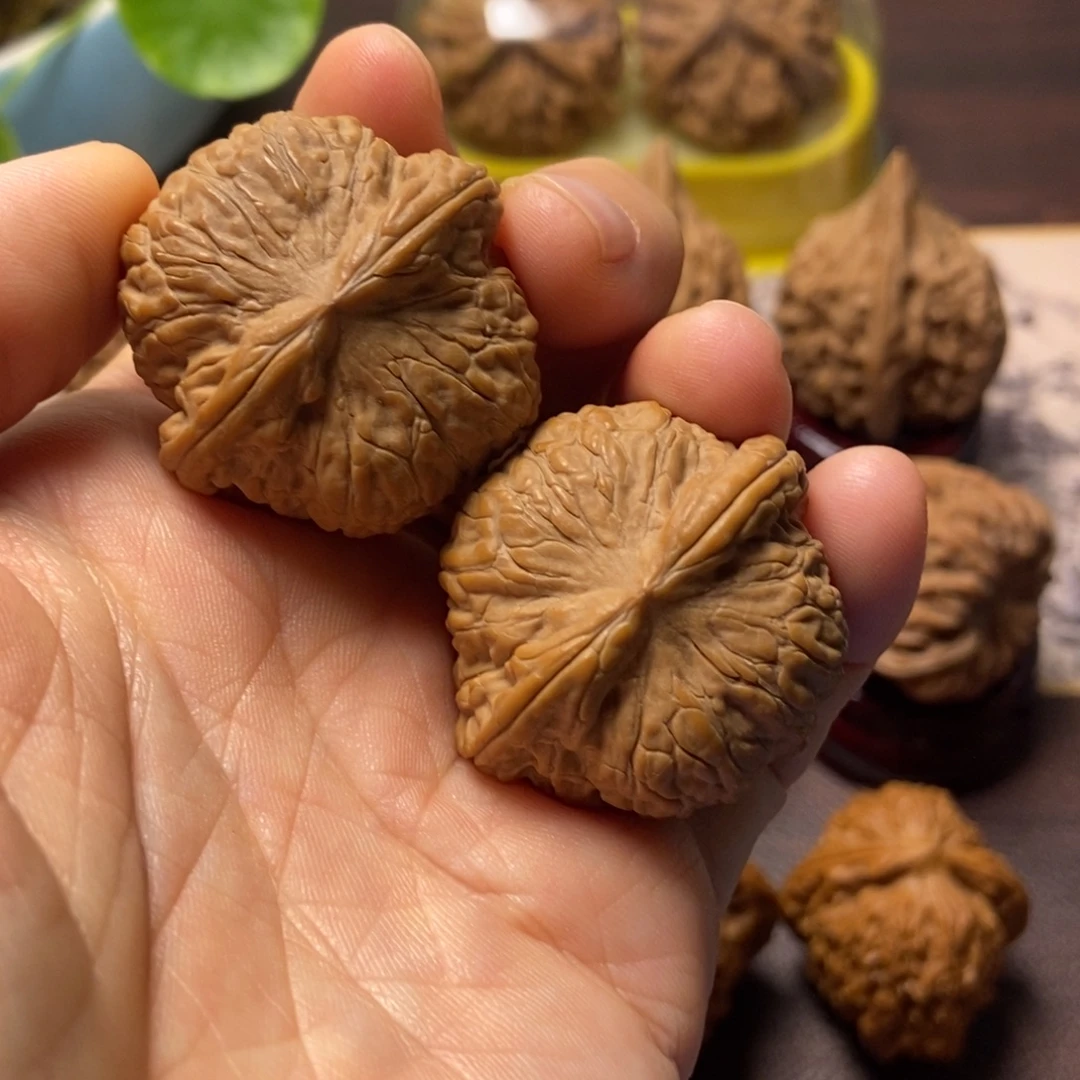 文玩核桃把件全品金蝉子35