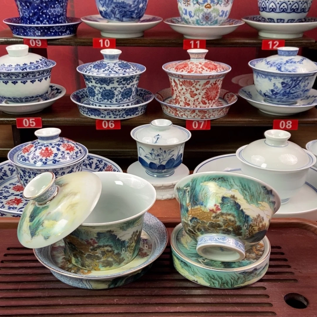 景德镇三件套套装