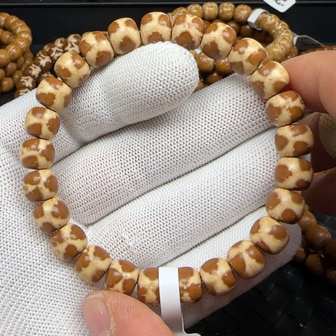 手串紫金鼠9.6mm实心熊猫262