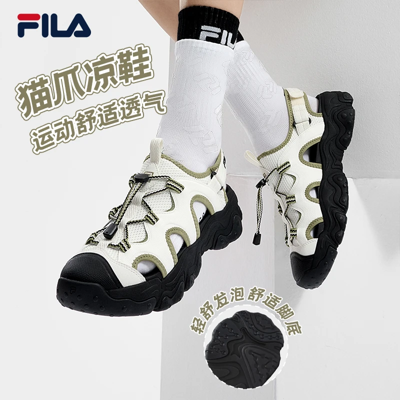 Fila/斐乐【猫爪凉鞋二代】女鞋溯溪沙滩鞋凉拖鞋老爹鞋F12W422402F