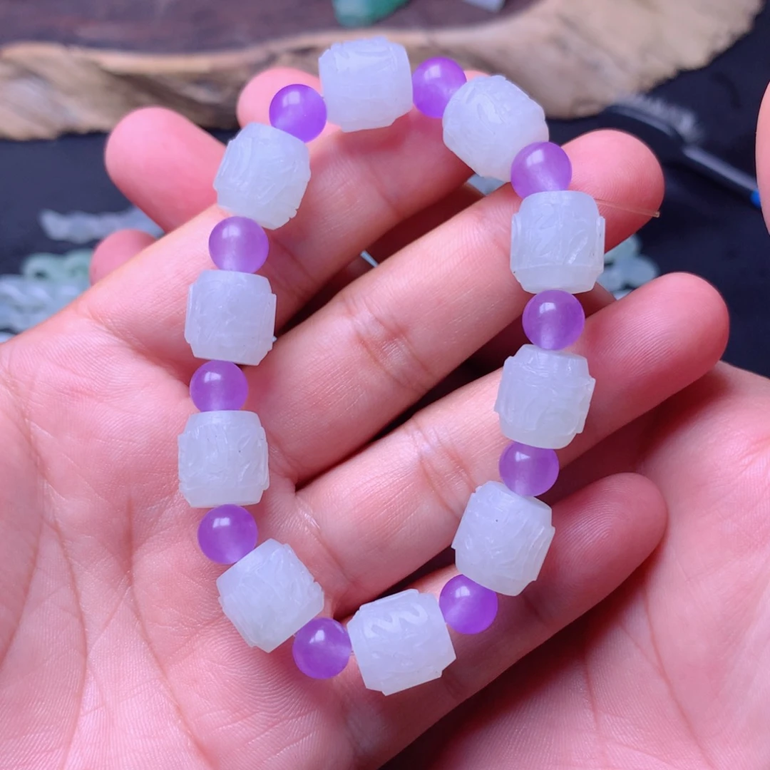 定制翡翠未镶嵌手串