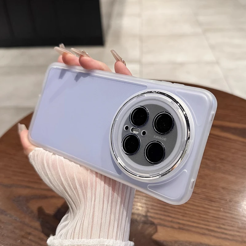适用华为专用手机壳Mate40/Mate40Pro 5G版曲屏全包防摔透明硬壳