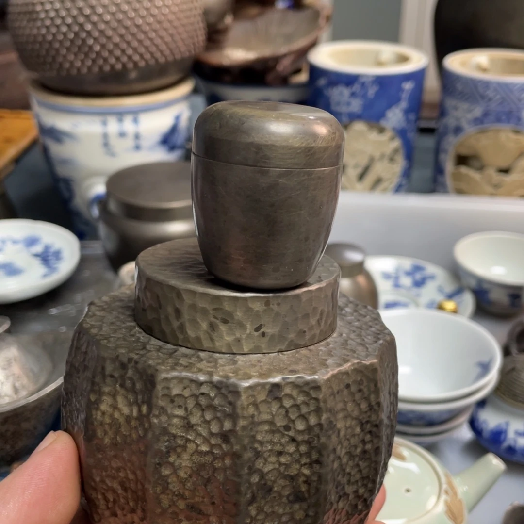 ！***核桃两个球核桃两个球茶叶罐
