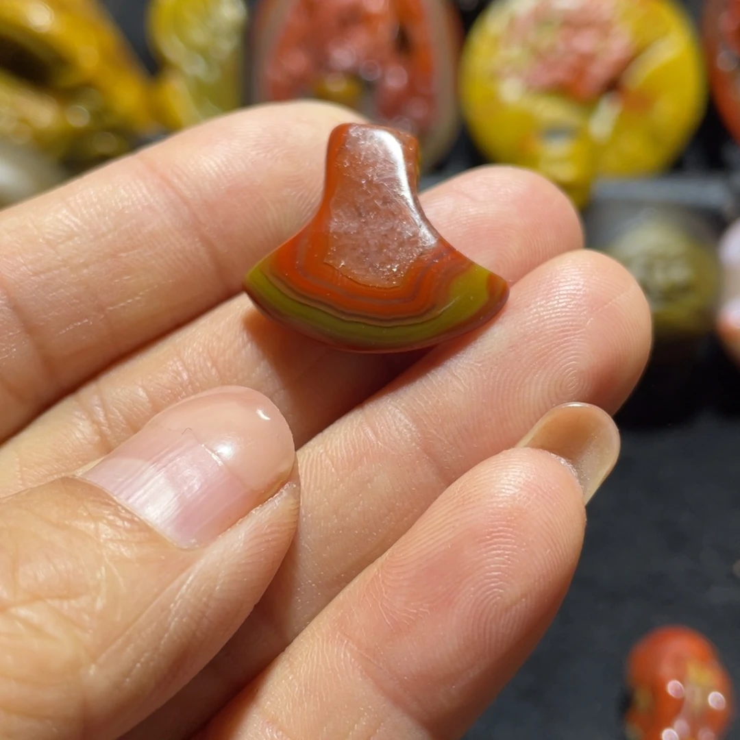 玛瑙/玉髓合金颈饰