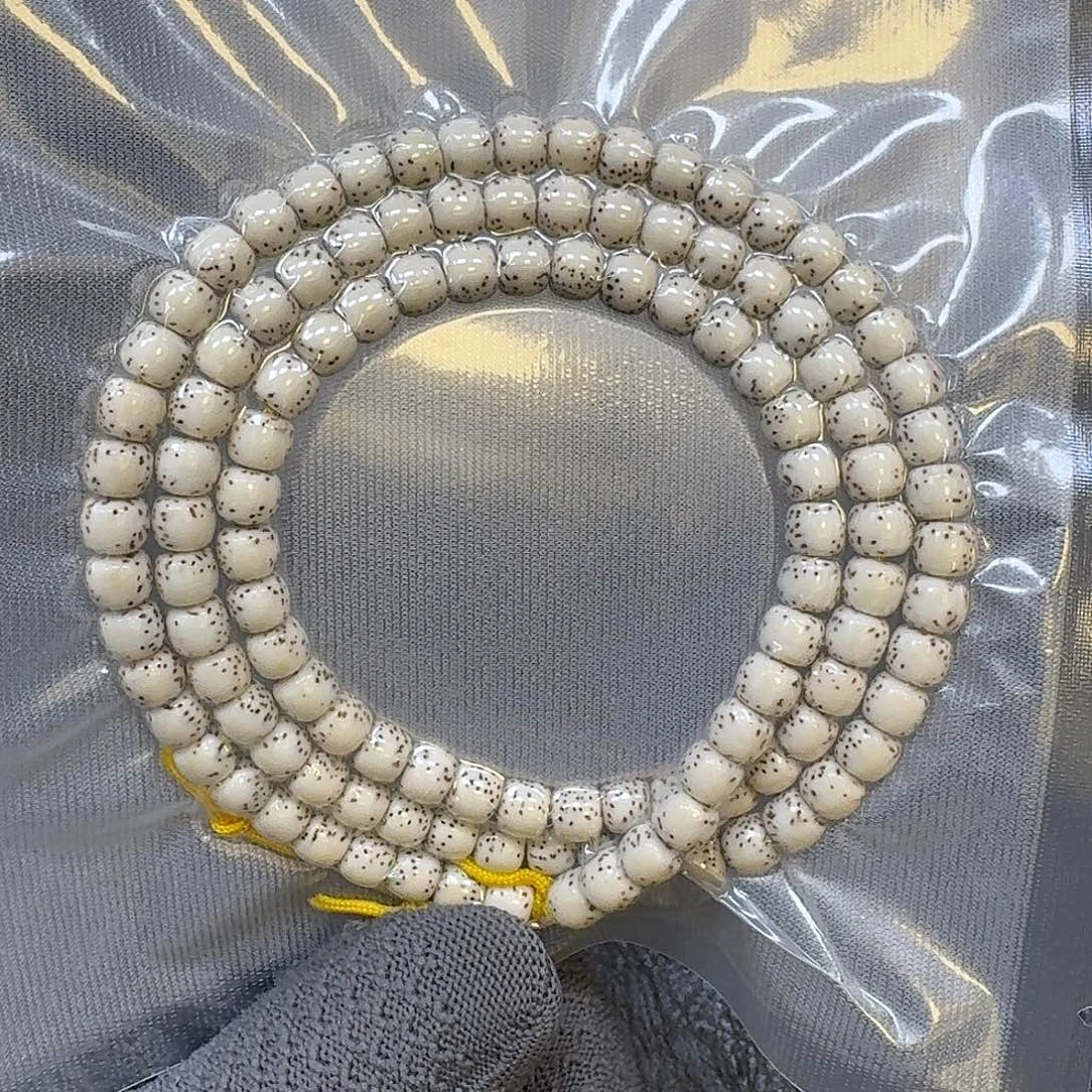手串星月菩提7*6原生态大留白手串