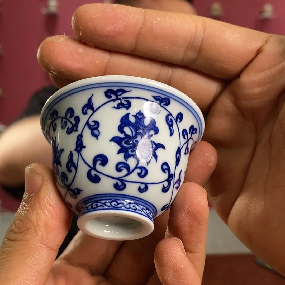 景德镇手工手绘杯子