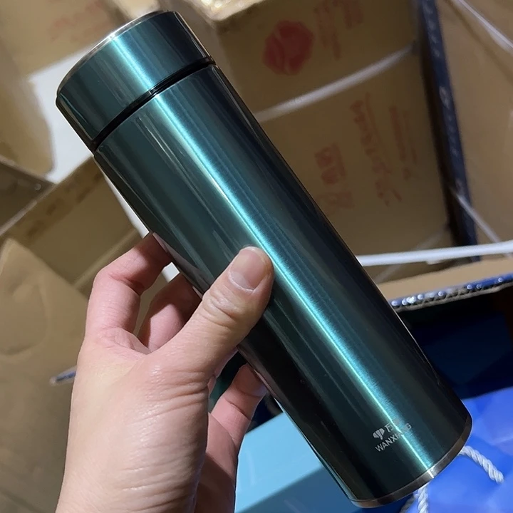 H63-380ml  绿  不带滤网   杯套