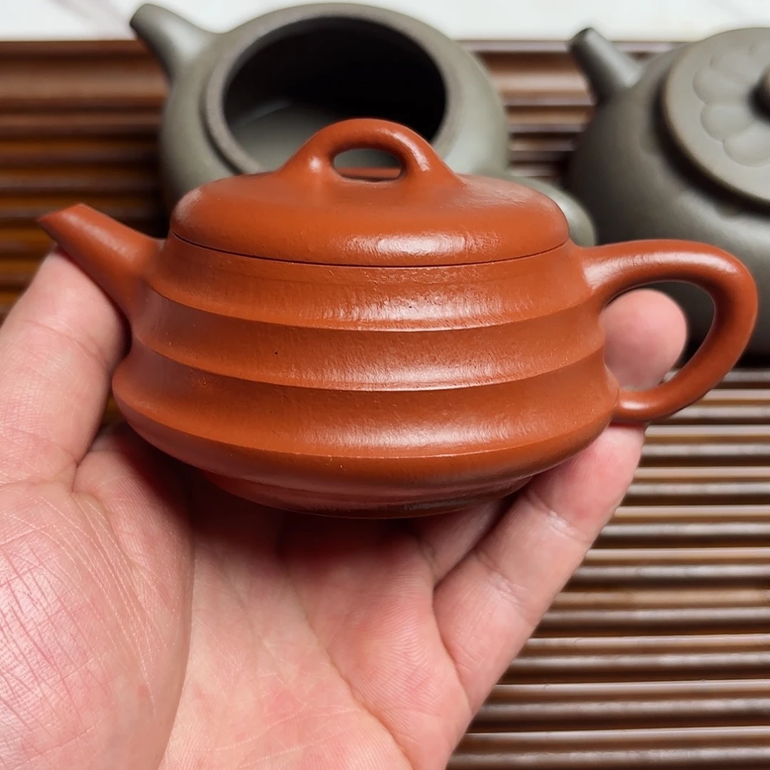 紫砂茶壶全手工步步高升
