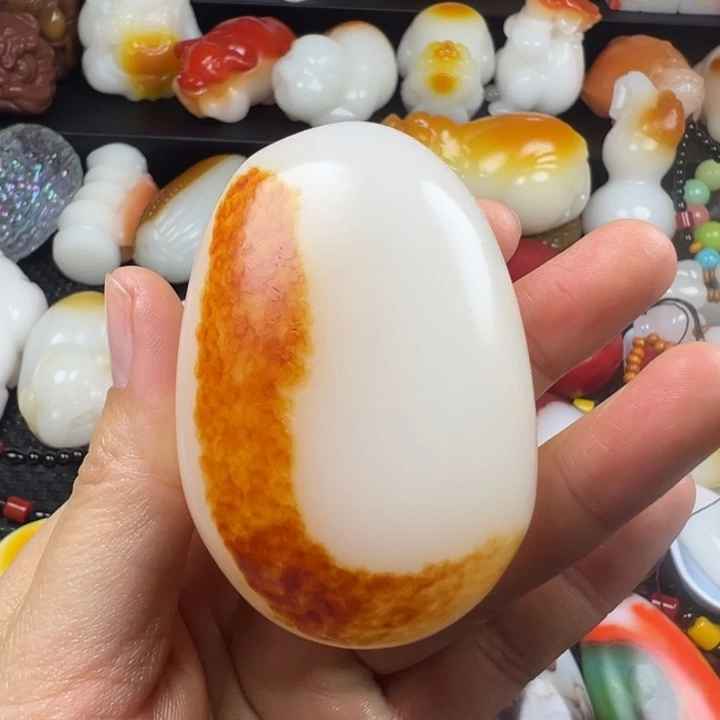 新疆戈壁五彩石金丝