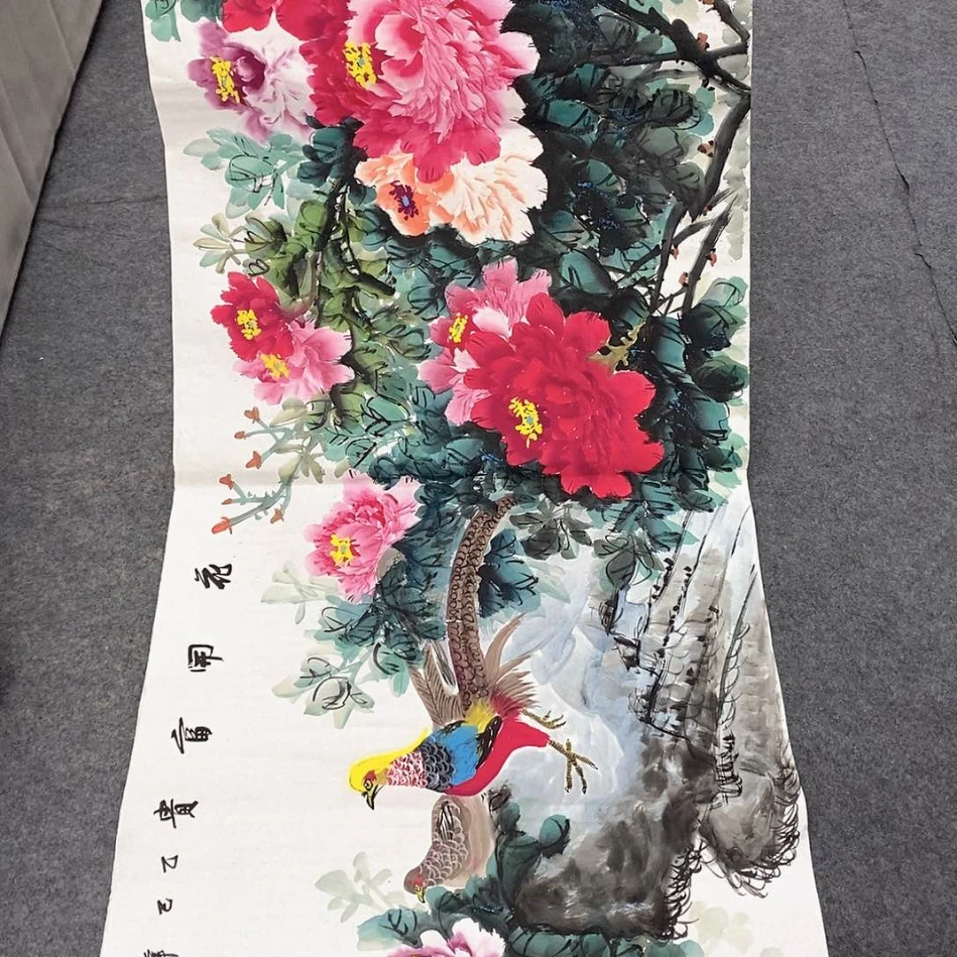 国画国画手绘作品