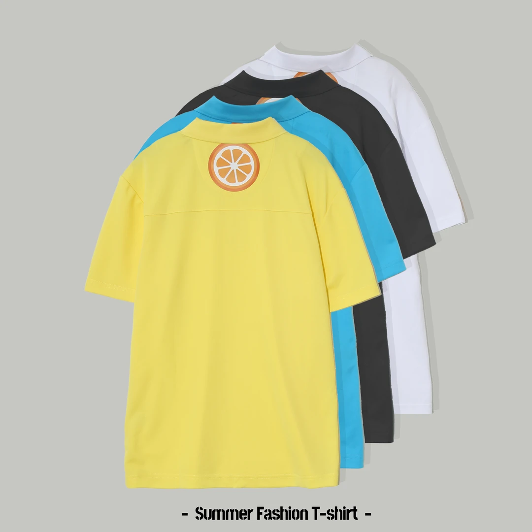 舒适夏季男女同款时尚休闲爆款短袖POLO衫翻领T恤百搭上衣PA-N324