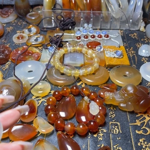 玛瑙/玉髓珠宝奇石未镶嵌005