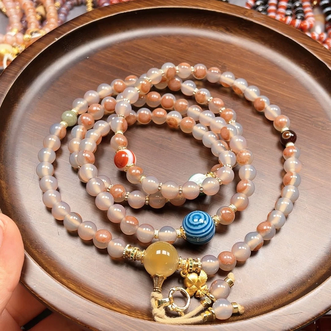 【闪购商品】玛瑙/玉髓合金珠宝半成品