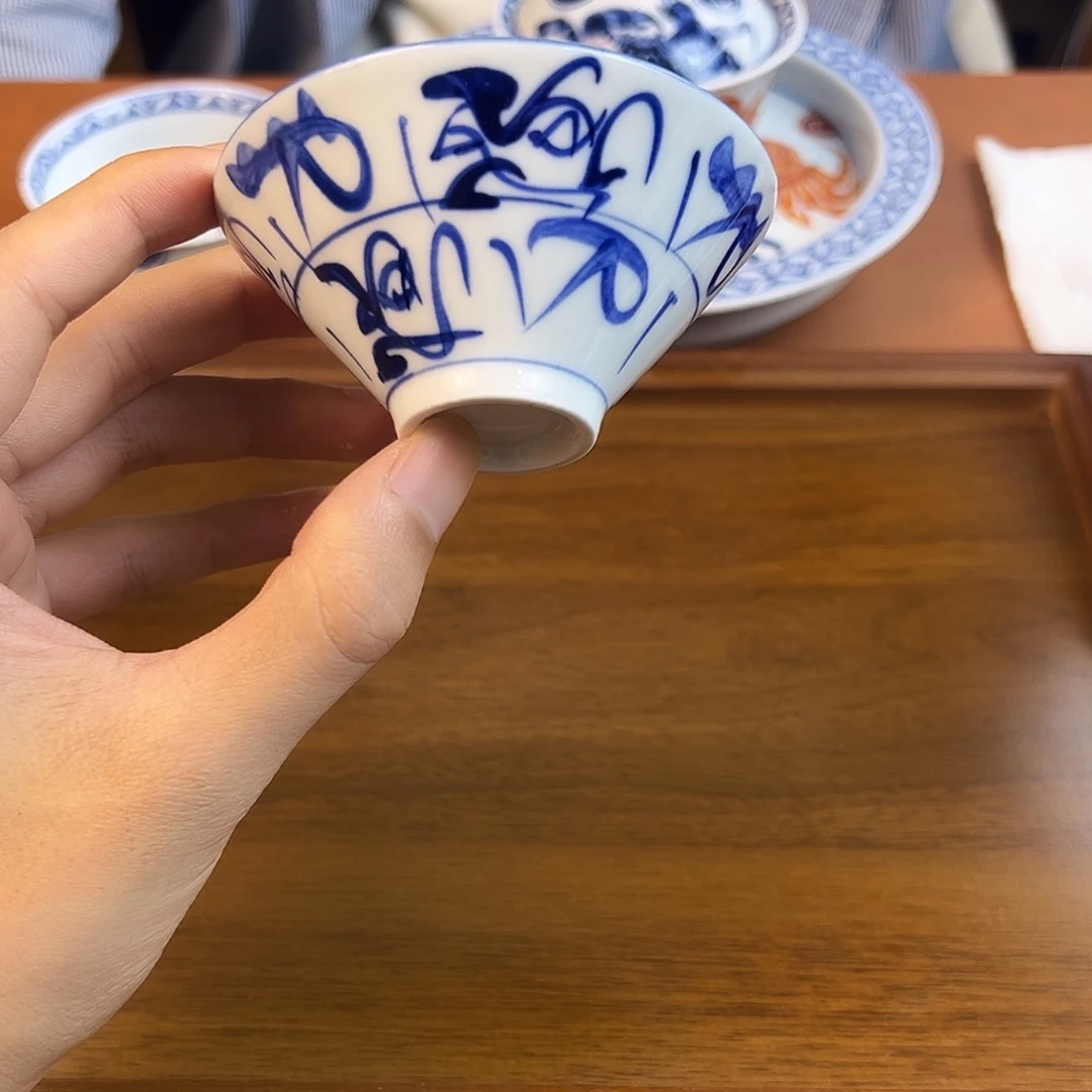 问青坊气窑刀子杯